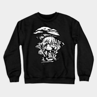 Lion Head Crewneck Sweatshirt